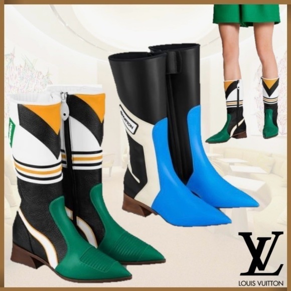 Louis Vuitton 2021-2022 Casual Style Plain Leather Party Style Boots 37/7 - Picture 8 of 15